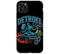 Illustration rétro de Style Bootleg de Detroit Muscle Car City Coque pour iPhone 11 Pro Max