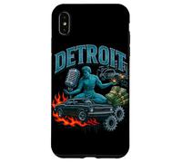 Illustration rétro de Style Bootleg de Detroit Muscle Car City Coque pour iPhone XS Max