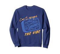 Illustration rétro en canette de Sardine du Portugal Sweatshirt