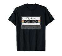 Illustration rétro Old School Mix Cassette Tape T-Shirt