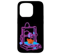 Illustration rétro pour imprimante 3D Coque pour iPhone 15 Pro