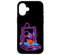 Illustration rétro pour imprimante 3D Coque pour iPhone 16
