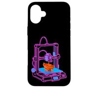Illustration rétro pour imprimante 3D Coque pour iPhone 16 Plus