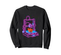 Illustration rétro pour imprimante 3D Sweatshirt