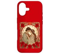Illustration Romantique Art Nouveau « A Moment Meant Just for Us » Coque pour iPhone 17