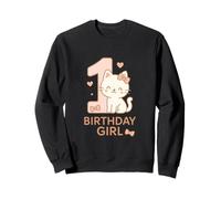 Illustration Rose pâle 1er Anniversaire Fille Sweatshirt