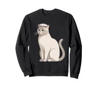 Illustration Symbolique de Chat Sweatshirt