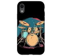 Illustration Trap Set Tambour Musicien Coque pour iPhone XR