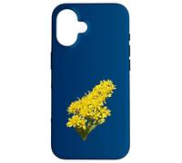 Illustration vectorielle botanique de Solidago Gigantea Wildflower Coque pour iPhone 16