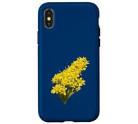 Illustration vectorielle botanique de Solidago Gigantea Wildflower Coque pour iPhone X/XS