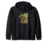 Illustration vectorielle botanique Taro Sweat à Capuche