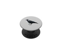 Illustration vectorielle curieuse de choucas PopSockets PopGrip Adhésif