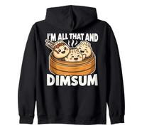 Illustration vectorielle I'm All That and Dimsum Funny Asian Food Pun Sweat à Capuche