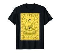 Illustration Vintage de Bouddha pour Décor Zen T-Shirt