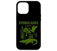 Illustration Vintage du Parc National des Everglades de Floride Coque pour iPhone 12 Pro Max