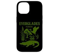 Illustration Vintage du Parc National des Everglades de Floride Coque pour iPhone 14