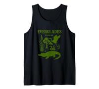 Illustration Vintage du Parc National des Everglades de Floride Débardeur