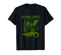 Illustration Vintage du Parc National des Everglades de Floride T-Shirt