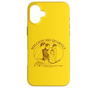 Illustration Vintage du Quatuor X Million Dollar de Sun Records Coque pour iPhone 16 Plus