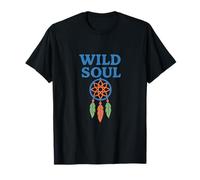 Illustration Wild Soul Dreamcatcher Wild Child Native T-Shirt