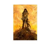 Illustrations célèbres de Frazetta Conan The Adventurer Art Décoration murale Poster Familial Bar Restaurant Garage Café Panneau d'art Cadeau sans cadre 50,8 x 76,2 cm