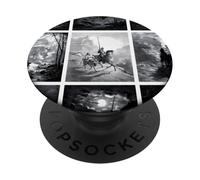 Illustrations de Don Quichotte par Gustave Dore PopSockets PopGrip Adhésif