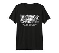 Illustrations drôles de musée T-Shirt Haut de Gamme