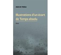 Illustrations d'un écart de temps absolu Poésie - Jean-Luc Pikula - L'harmattan - broché - Poésie