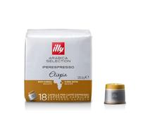 ILLY 18 capsules de café monoarabique Ethiopie | 100 % arabica, café italien de qualité supérieure, dosettes de café à torréfaction moyenne