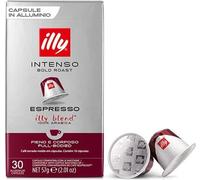 ILLY Lot de 30 capsules compatibles Nespresso 3 boîtes de 10 café Gusto Intenso