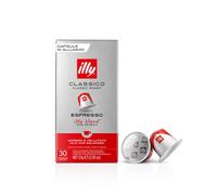 Illy, 30 Capsule Compatible Nespresso 3 Confezionei De 10 Café Goût Classique