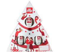 illy Arbre de Noël Grillé Classique, Arabica Selection Guatemala, Arabica Selection Brésil 3 x 125g