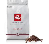 Grains de café à moudre torréfiés illy INTENSO, un paquet de 500 g