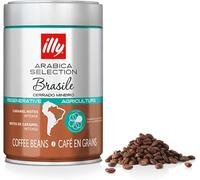illy, Café en Grains Arabica Selection Brésil Cerrado Mineiro, 100% Arabica avec des Notes de Caramel et de Fruits Secs, Saveur Intense, 1 Boîte de 250g