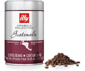 illy, Café en Grains Arabica Selection Guatemala, 6 Boîtes de 250g | 100% Arabica, Notes de Chocolat, Goût Amer et Intense, 1,5 kg au Total