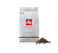 illy Café en grains entiers parfaitement torréfiés - Torréfié intensément foncé - Notes chaudes de cacao et de fruits secs - Corsé - Café 100 % arabica - Aucun