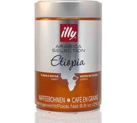illy Café espresso Arabica Selection Ethiopie - 250g de café en grains, 100% Arabica