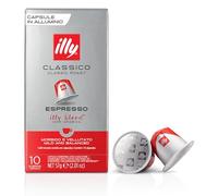 Illy Café Espresso classico - La boîte de 10, 57g