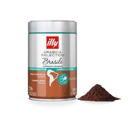 illy, Cafè Moulu pour Espresso Torréfié Arabica Selection Brésil Cerrado Mineiro, 100% Arabica avec des Notes de Caramel et de Fruits Secs, Goût Prononcé, Paquet de 6 Boîtes (6 x 250g)