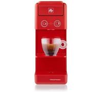 Illy Cafetière Y3.3 rouge compatible avec capsules Iperespresso et café américain