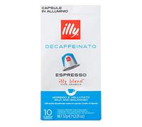 Illy Capsules de Café DECAFFEINATO Espresso Compatibles Nespresso