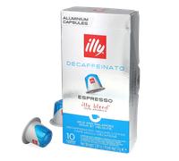 Illy Capsules Torrefaction Classique Décaféiné 10 capsules 57 g compatibles Nespresso
