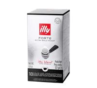 Dosette ESE illy Espresso Torréfaction Forte - 18 dosettes emballées individuellement