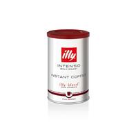 illy Intenso Café instantané, rôti vigoureux, intense, robuste et entièrement aromatisé avec des notes de cacao profond, 100 % Arabica, sans conservateurs, boîte de 94 ml (1 pièce)