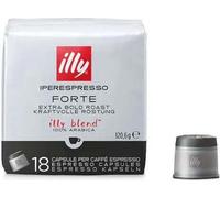 Capsules neuves Illy Iperespresso Forte 18 pièces Arabica Intensiv Espresso