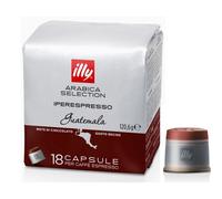 illy Capsules Iperespresso Guatemala 100% Arabica 18 pièces