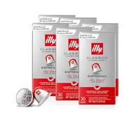 ILLY Lot de 240 capsules compatibles Nespresso 8 paquets de 30 café Gusto Classico