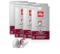 ILLY Lot de 240 capsules compatibles Nespresso 8 paquets de 30 café Gusto Intenso