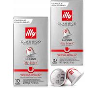 illy Lungo Classico Nespresso Kapseln 2x10 Stück 100% Arabica Kaffee