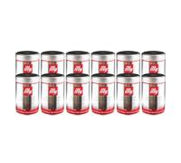 Illy Moka, 100% Café Arabica, Gema hlener röst Café, Expresso, torréfaction Normale, boîte, 12 x 250 g